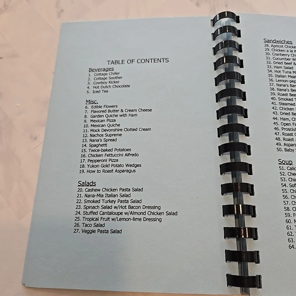Vintage Nana's Cottage Cookbook - Chetek, WI‎ Wisconsin 2002 Diane Nelson